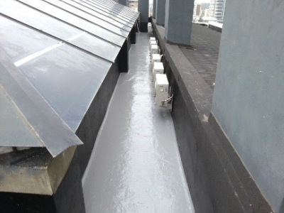 KÖSTER MS Flex Foil as repair material for damaged waterproofing